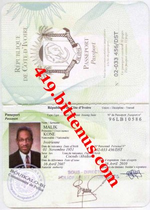 Malik passport